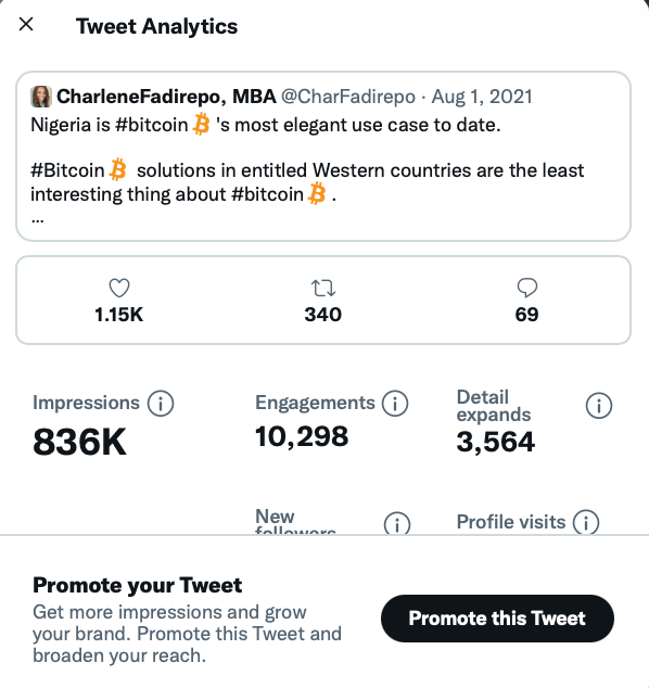 How one Tweet Planted the Seed for the Bitcoin In Nigeria Show to Flourish